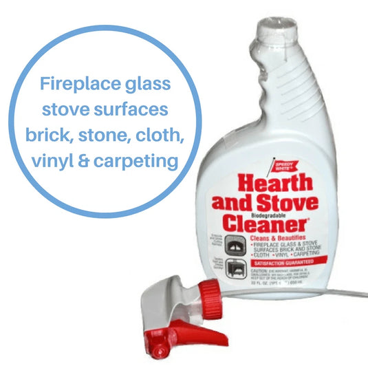 Speedy White Hearth & Stove Cleaner-- 22oz Spray Bottle