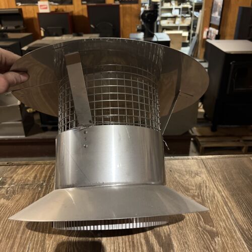 8” stainless steel chimney rain cap for 8”ID class-a chimney pipe