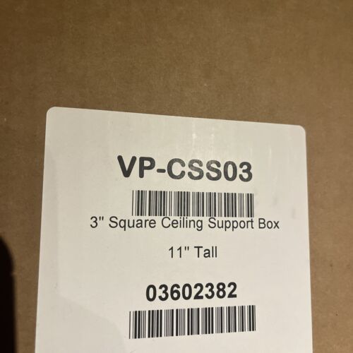 VP-CSS03 Ventis 3” pellet vent 11” tall square ceiling support box