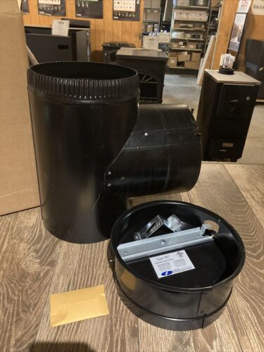 Load image into Gallery viewer, Field Controls 8&quot; RC/BT 8” Barometric Damper w/ Tee
