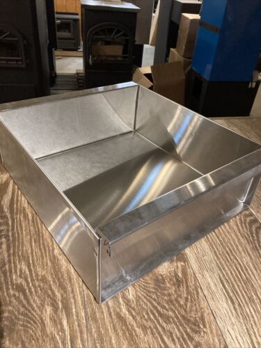 Load image into Gallery viewer, Alaska Coal Stove Ash Pan- Stainless Steel Small 12&quot;x13&quot;x4.25&quot;
