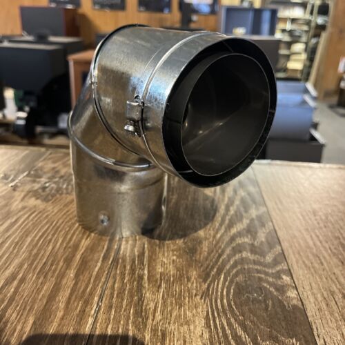 Load image into Gallery viewer, VP-EL0390 3” ventis pellet vent pipe, 90degree fixed elbow
