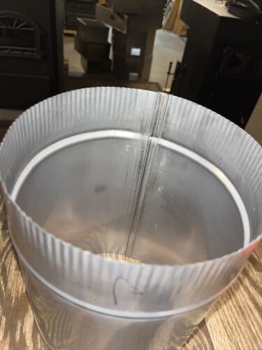 8”x12” rigid stainless steel stove pipe
