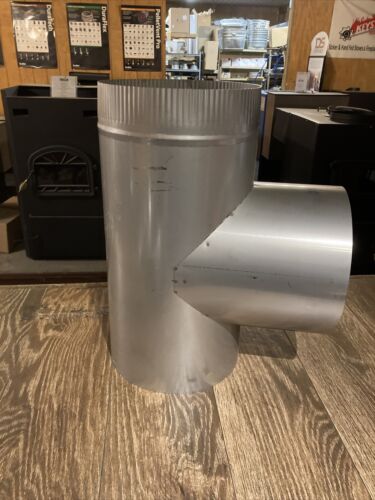 8” Stainless Steel Stove Pipe Chimney Tee
