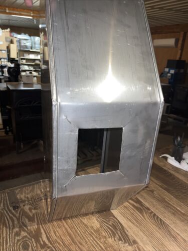 Load image into Gallery viewer, Alaska Kast Konsole Coal Stove Hopper 316 Stainless Steel

