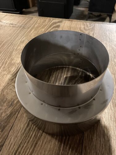 6” x 8” Stainless Steel Stove Pipe Reducer/increaser