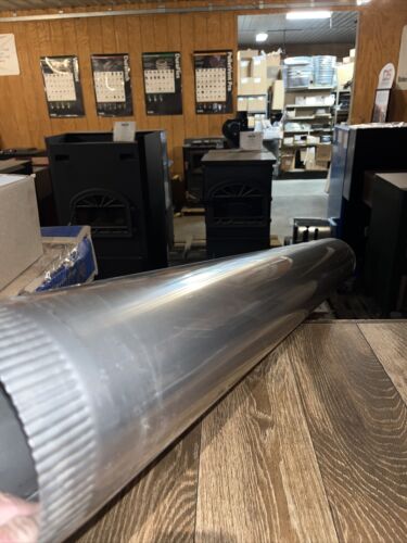 6”x48” Stainless Steel Stove Pipe