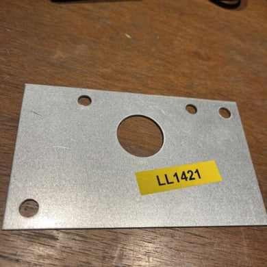 Leisure Line coal stove standard feed motor mounting plate #LL1421