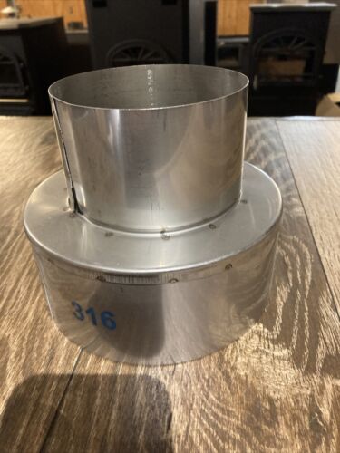 6” x 4” Stainless Steel Stove Pipe Reducer/increaser