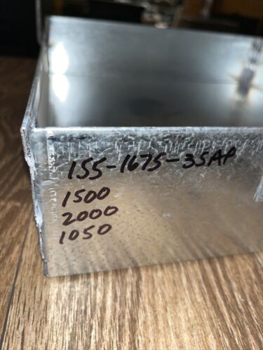 DS coal stove ash pan 15.5x16.75x3.5