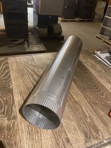 5”x24” Stainless steel Stove/chimney Vent Pipe 316SS 24ga
