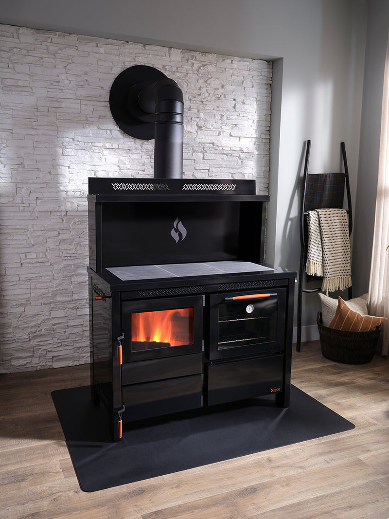 Load image into Gallery viewer, HECO 420 Wood/Coal Cook Stove
