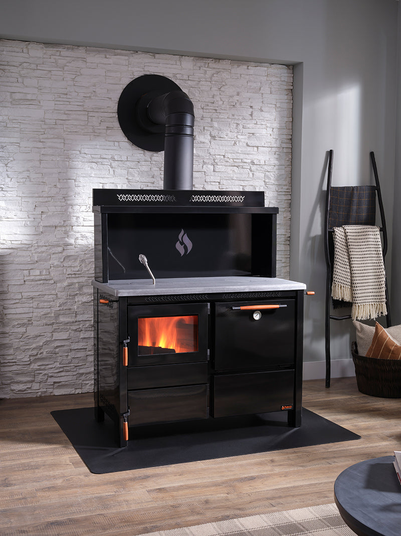 Load image into Gallery viewer, HECO 420 Wood/Coal Cook Stove
