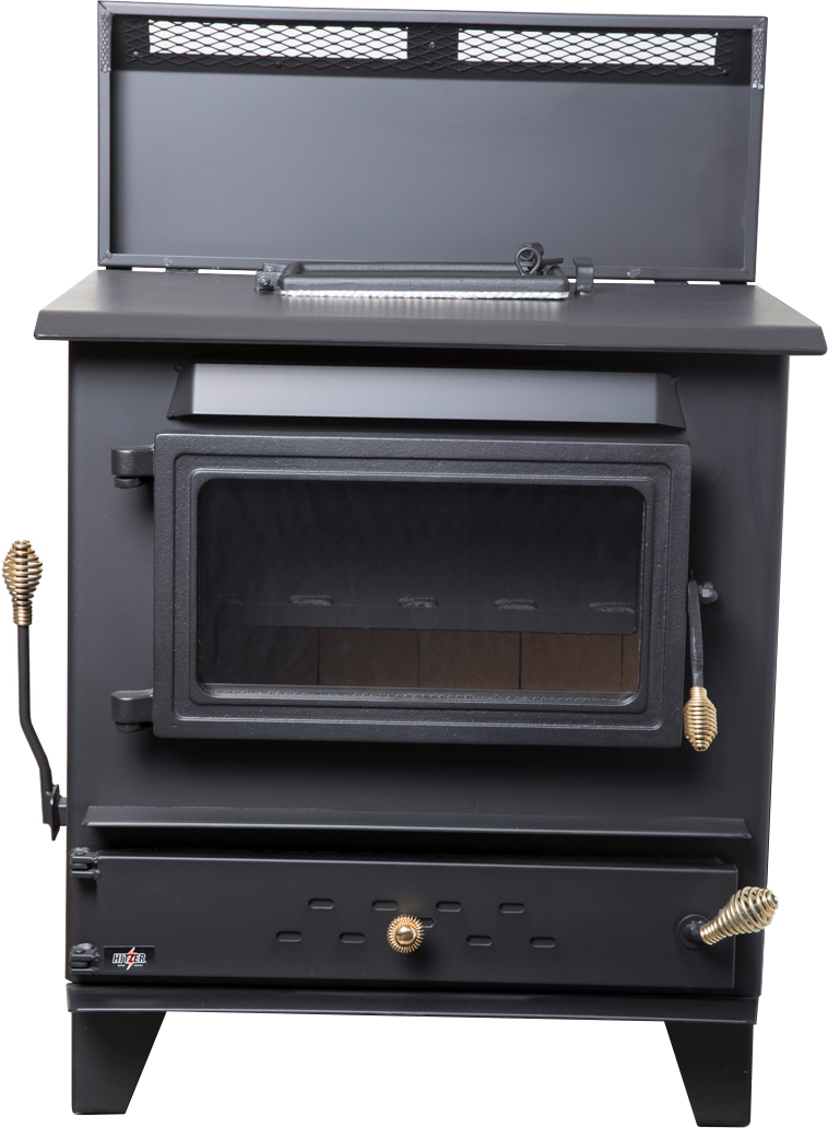 Load image into Gallery viewer, Hitzer 50-93 Gravity Fed Coal Stove
