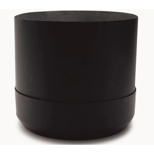 6" x 11" Ventis Class-A All Fuel Chimney Painted Black Cathedral Round Ceiling Support - VA-CCR1106