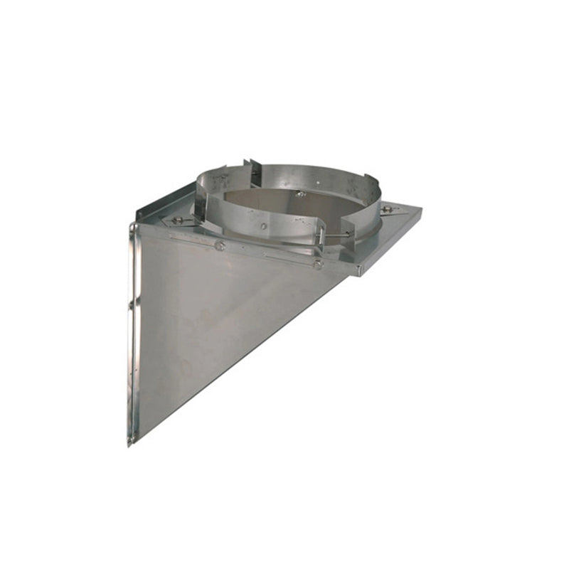 Load image into Gallery viewer, 6&quot; Ventis Class-A All Fuel Chimney Galvanized Tee Support - VA-TS06
